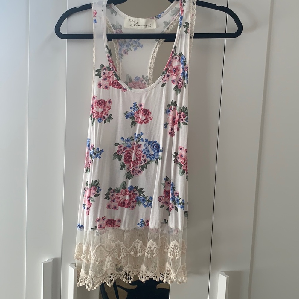 Floral Tank Top